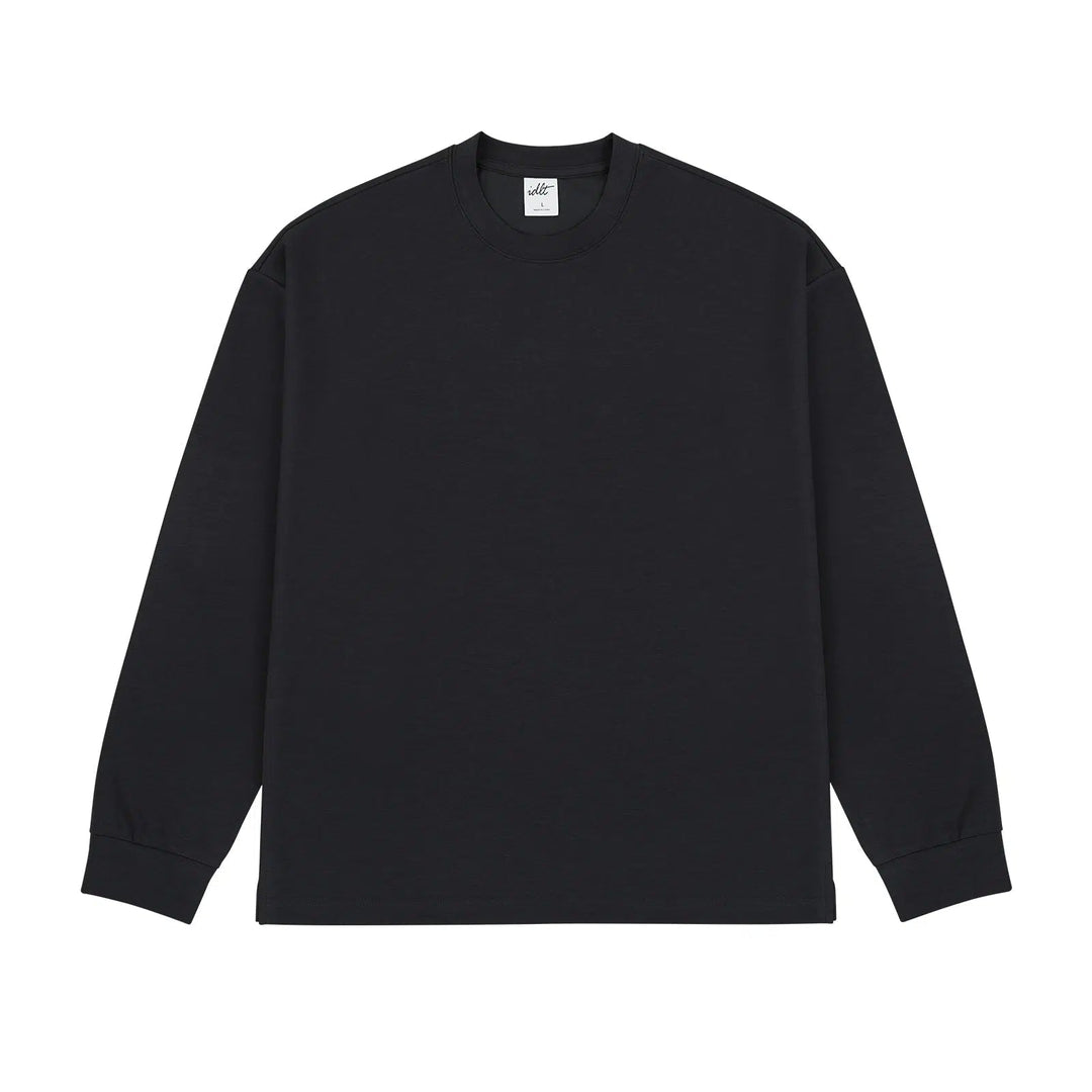 Solid Color Long Sleeve Pullover