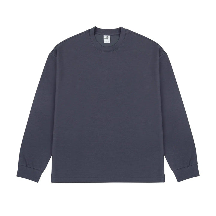 Solid Color Long Sleeve Pullover