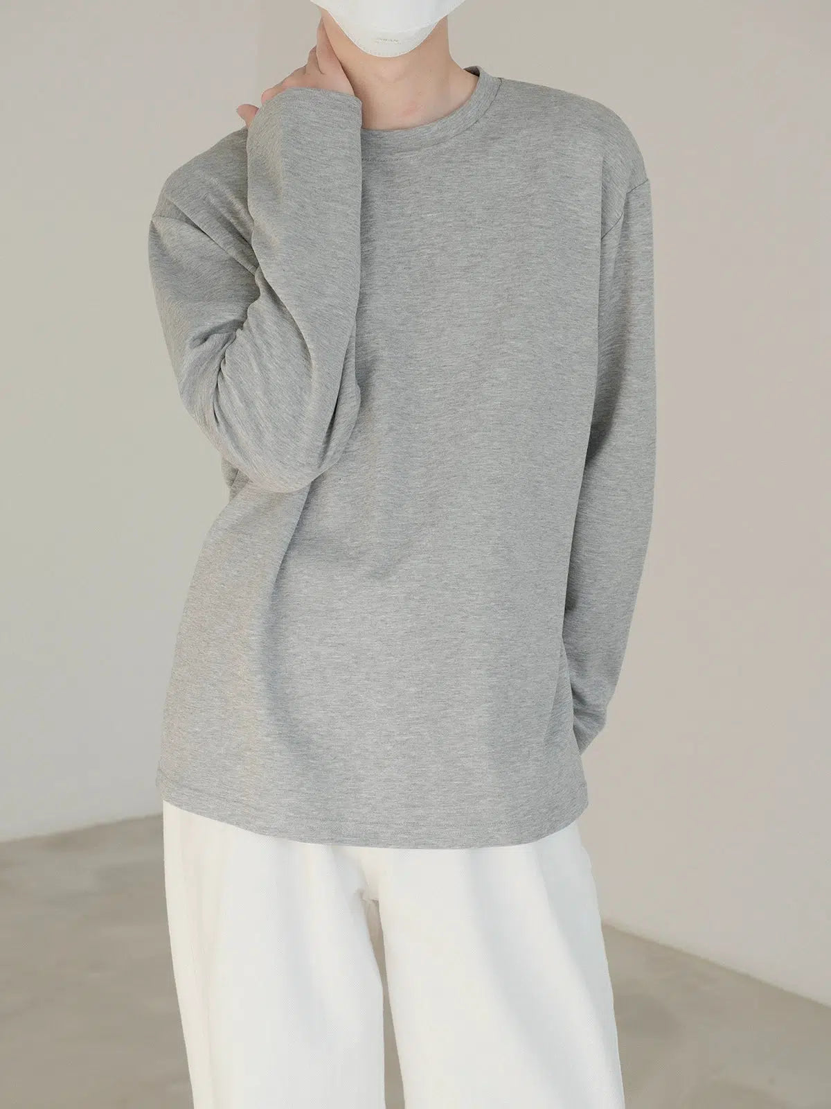 Solid Color Long Sleeve Shirt