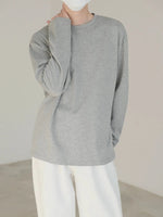 Solid Color Long Sleeve Shirt