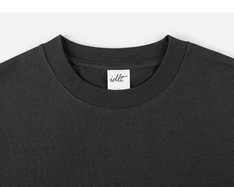 Solid Color Long-Sleeve T-shirt