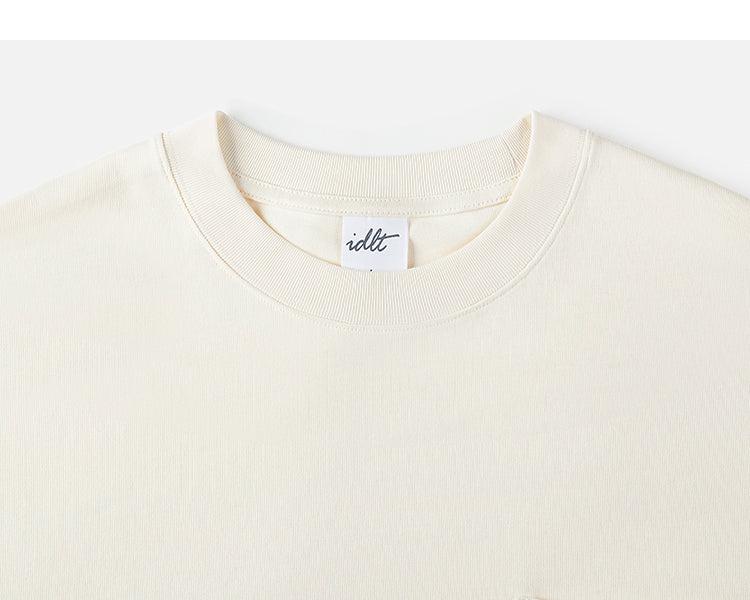 Solid Color Long-Sleeve T-shirt