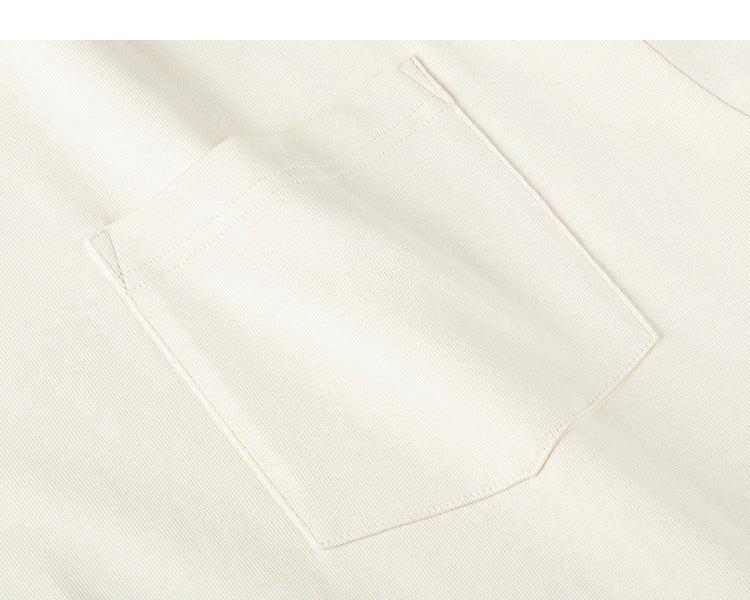 Solid Color Long-Sleeve T-shirt