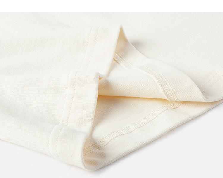 Solid Color Long-Sleeve T-shirt