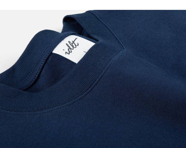 Solid Color Long-Sleeve T-shirt