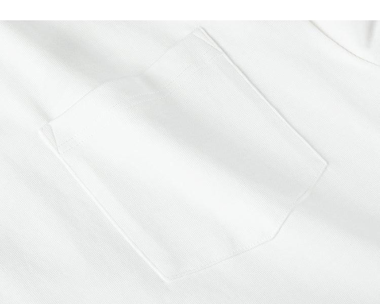 Solid Color Long-Sleeve T-shirt