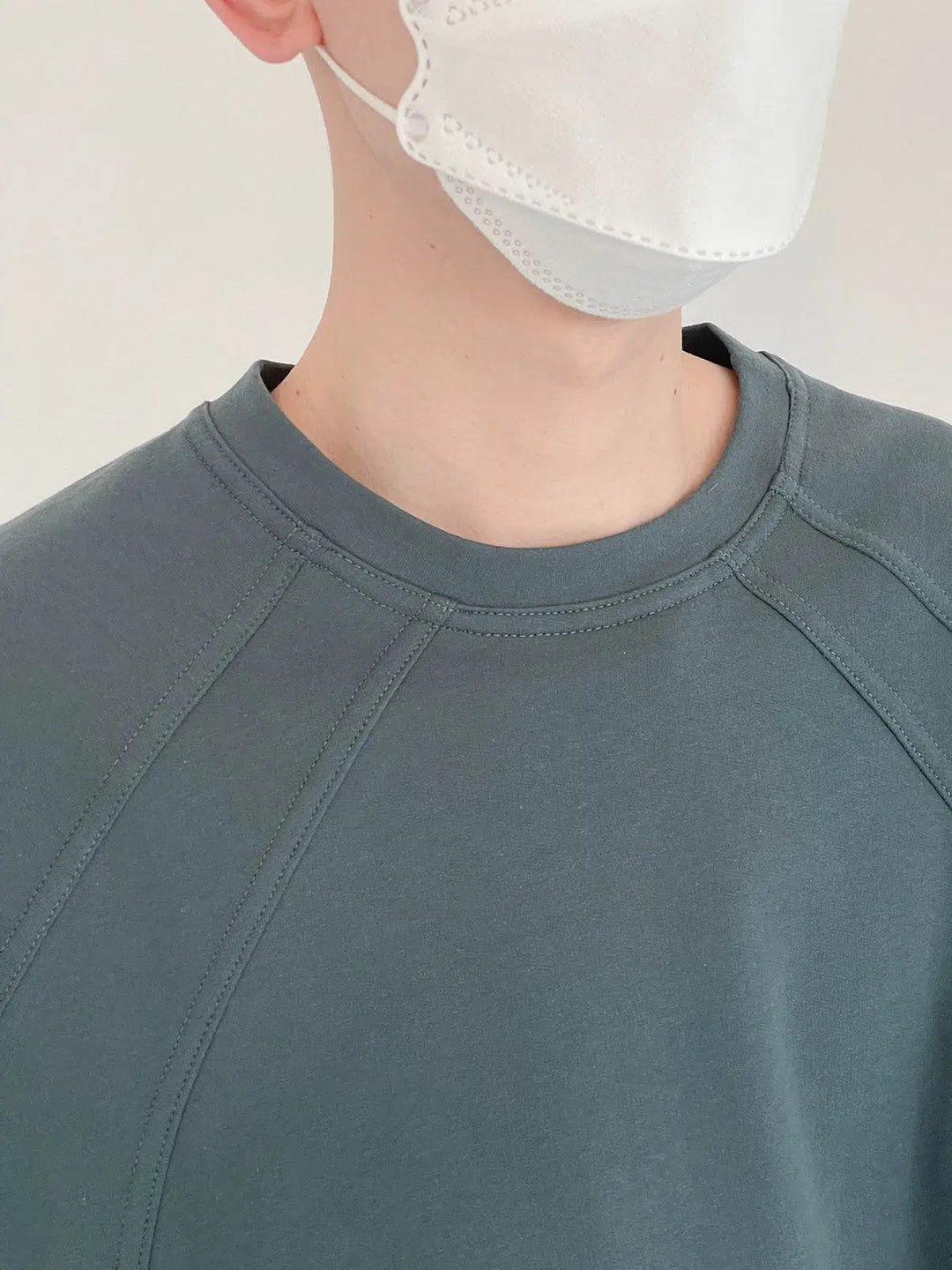 Solid Color Minimalist Short-Sleeved T-Shirt