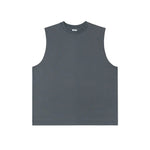 Solid Color Sleeveless Vest