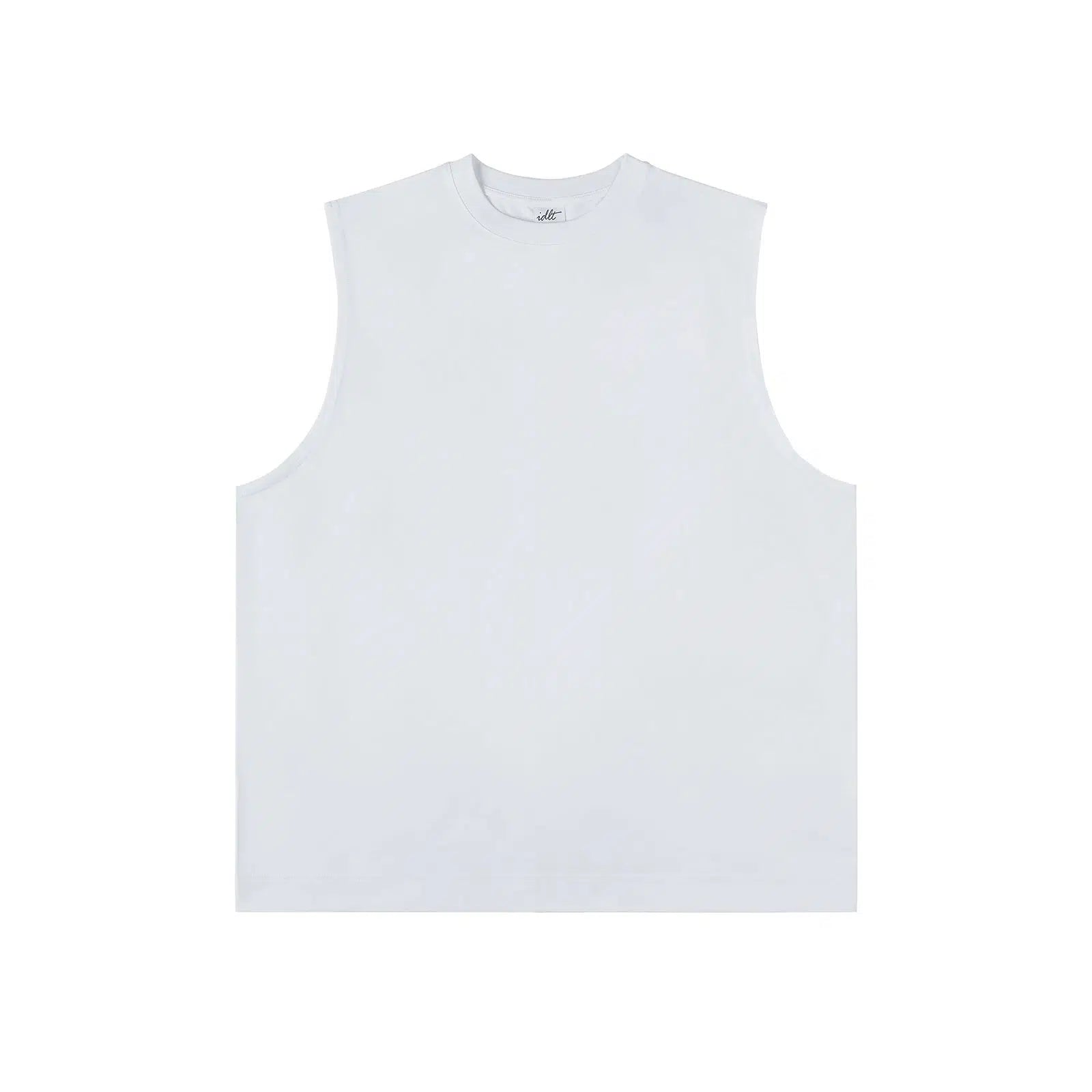 Solid Color Sleeveless Vest