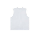 Solid Color Sleeveless Vest