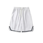 Solid Color Wide Leg Shorts