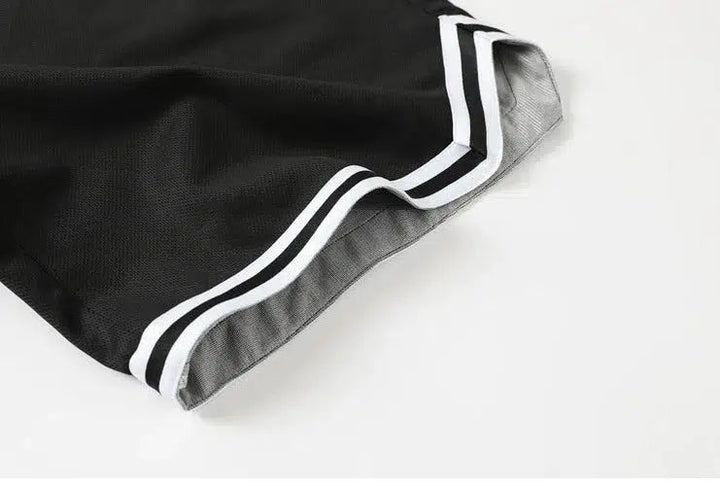 Solid Color Wide Leg Shorts