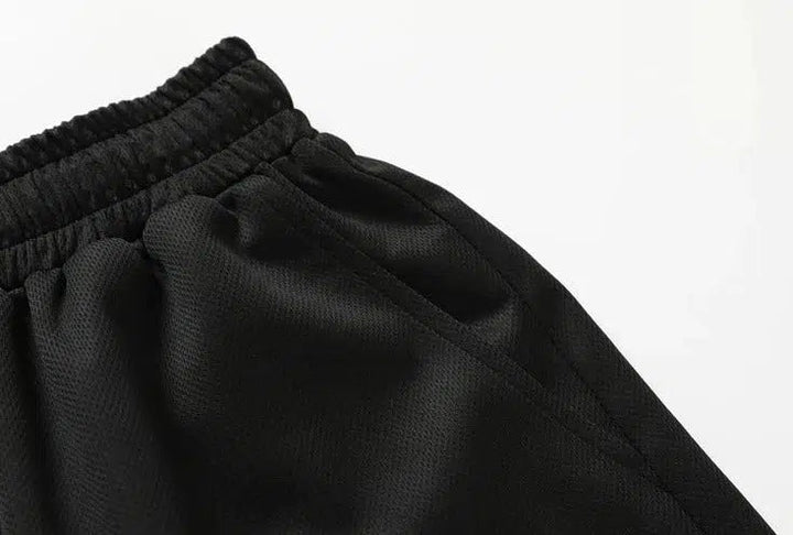 Solid Color Wide Leg Shorts