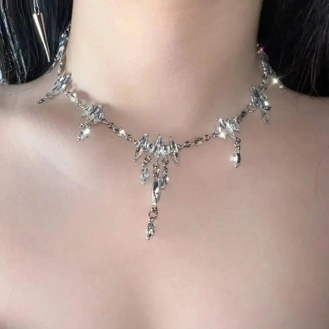 Sparkling Crystal Necklace