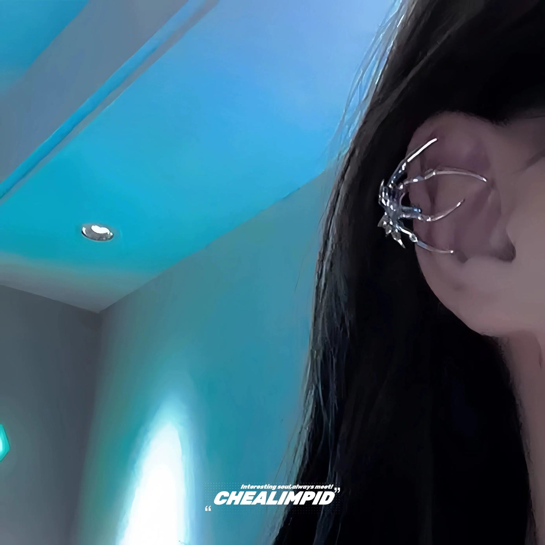 Spider Design Ear Clip