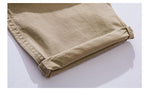 Spring Drawstring Cotton Elastic Waist Pants