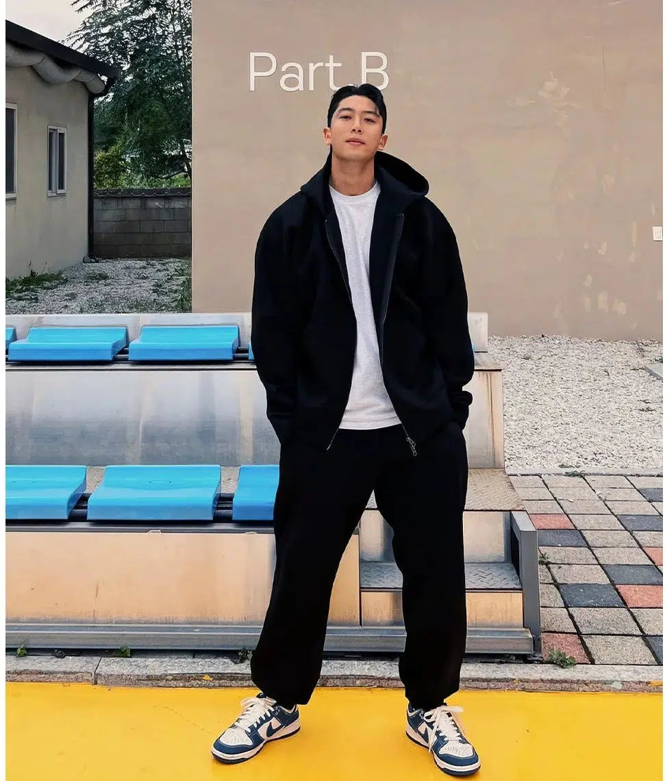 Spring Hooded Sports Suit