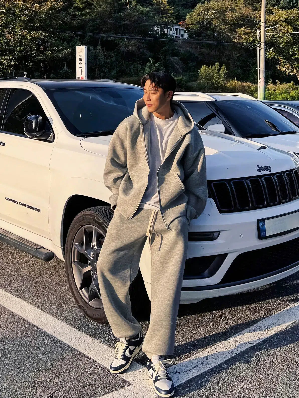 Spring Hooded Sports Suit