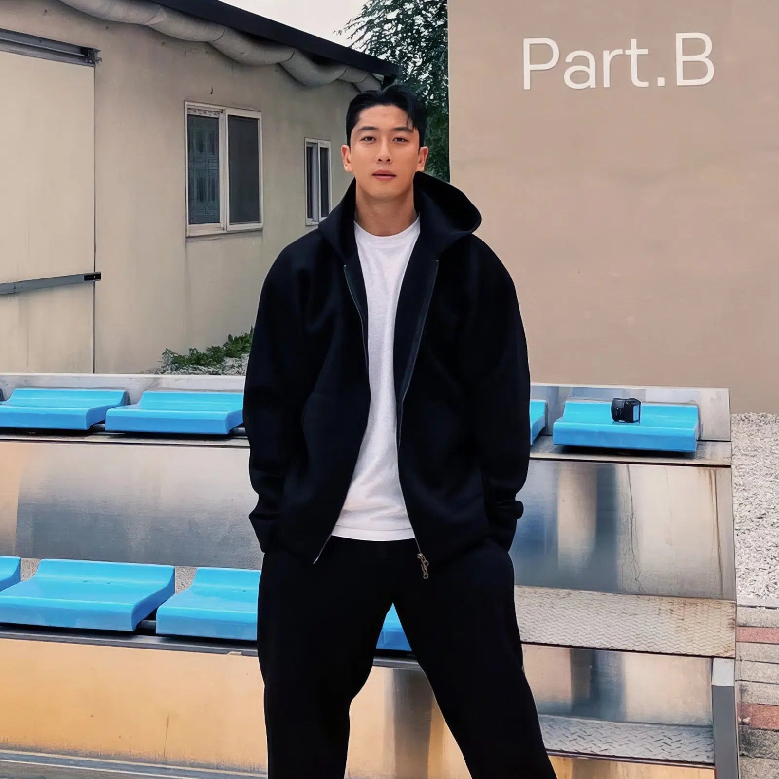 Spring Hooded Sports Suit