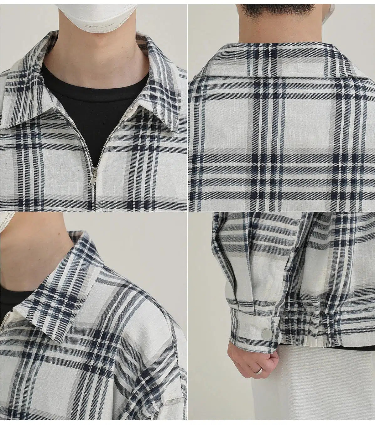 Spring Plaid Jacket