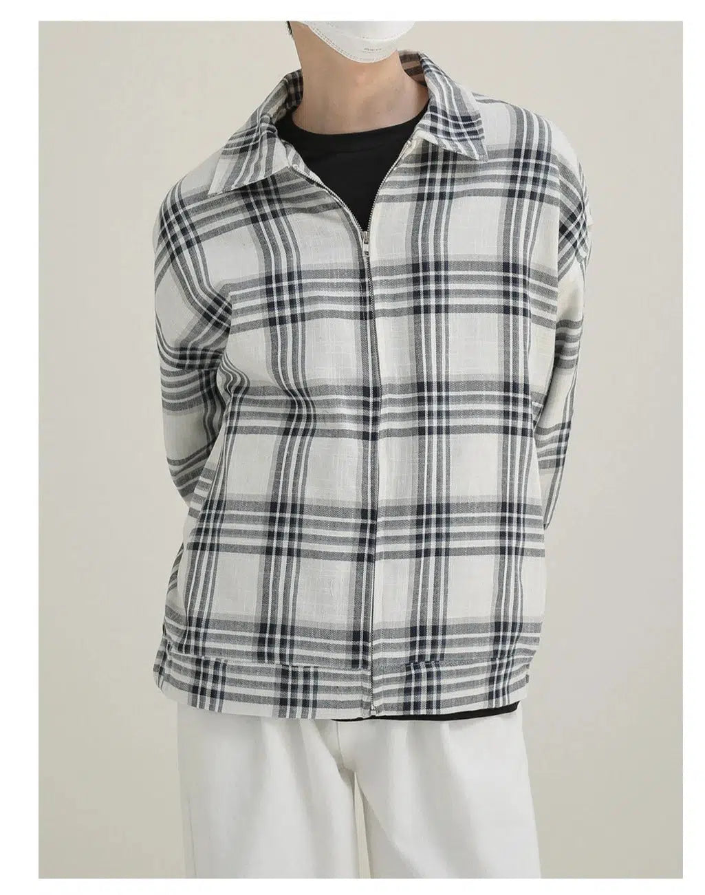 Spring Plaid Jacket