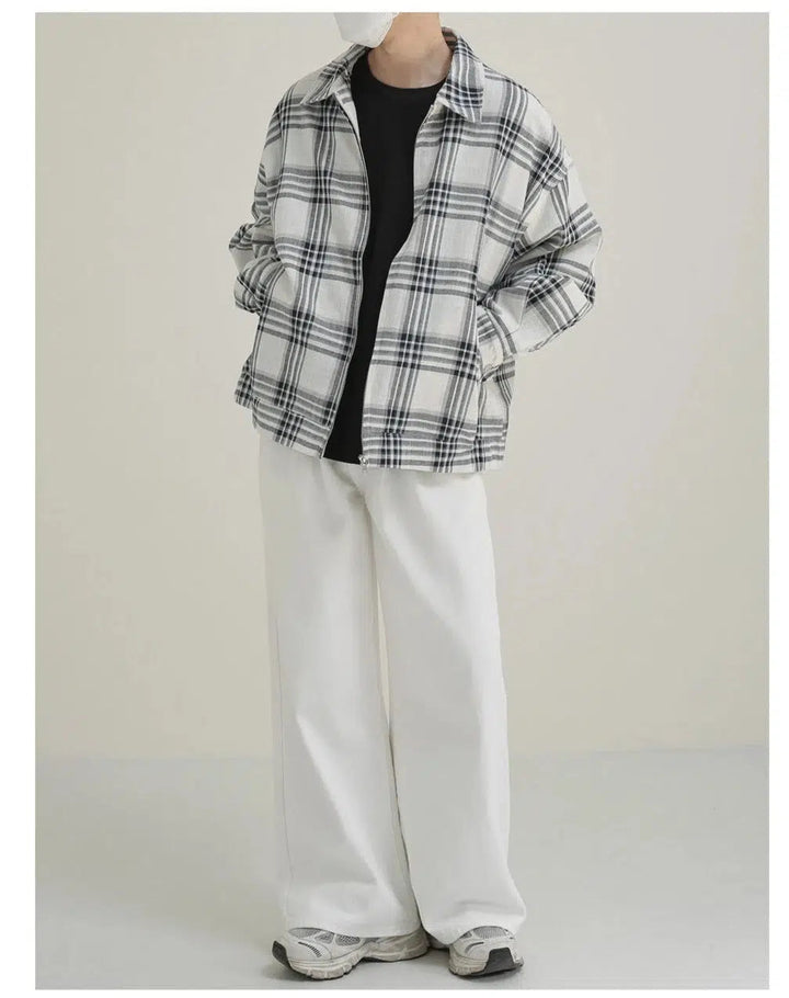 Spring Plaid Jacket