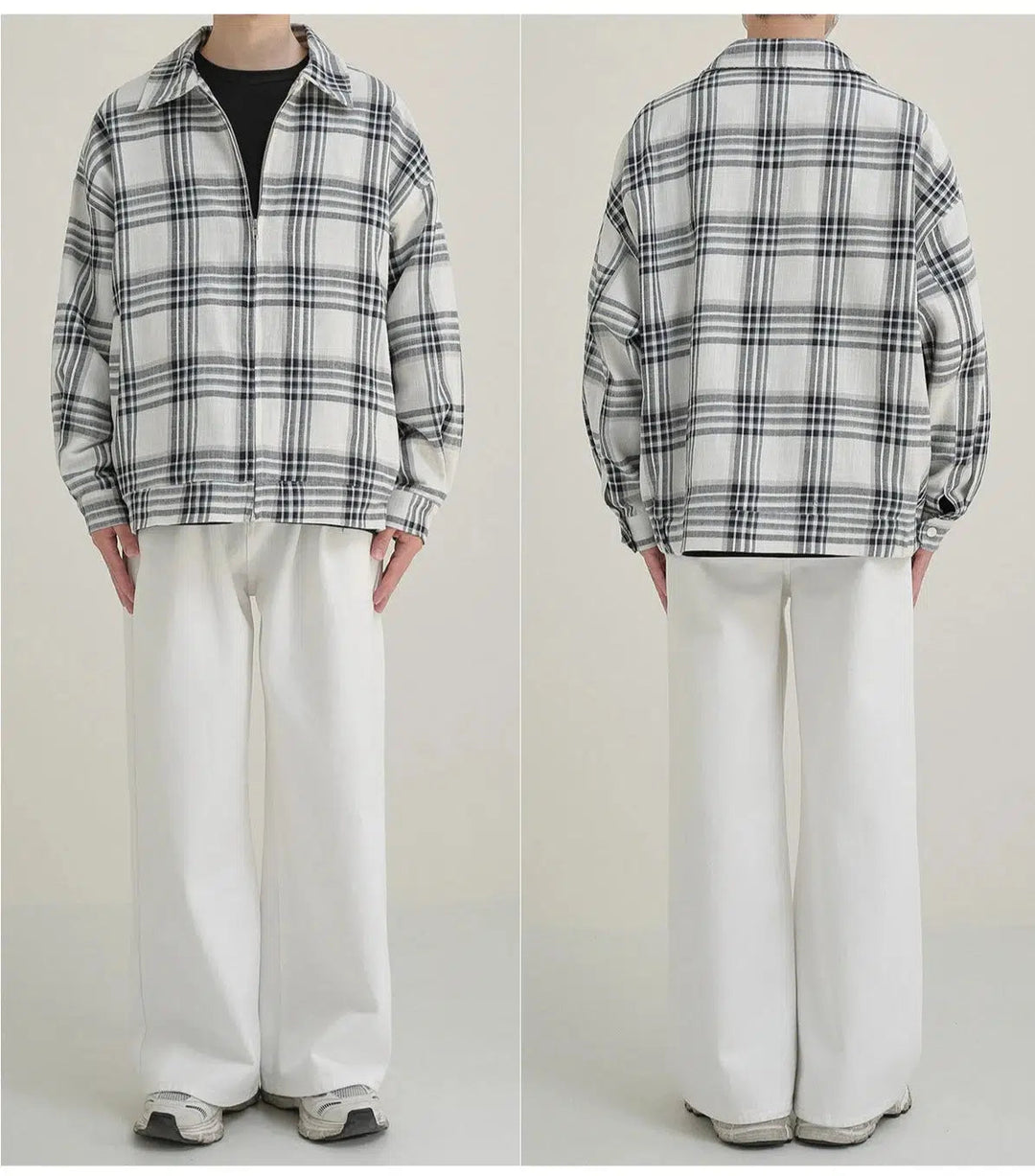 Spring Plaid Jacket