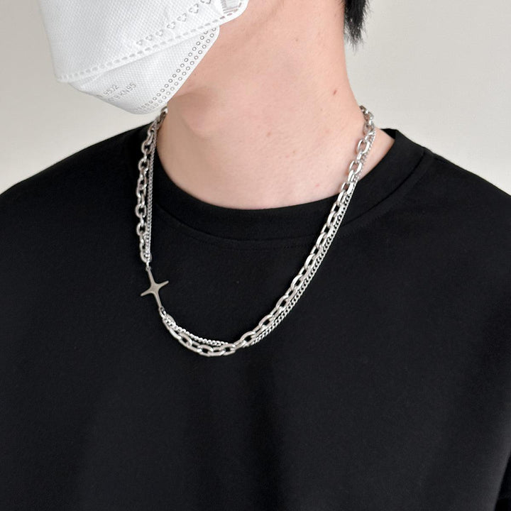 Spring and Autumn Bottoming Round Neck Shirt
