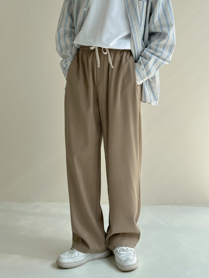 Spring and Autumn Drawstring Pants