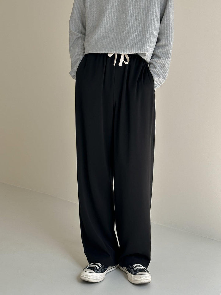 Spring and Autumn Drawstring Pants