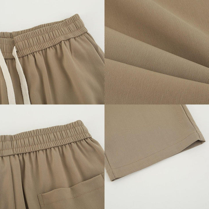Spring and Autumn Drawstring Pants