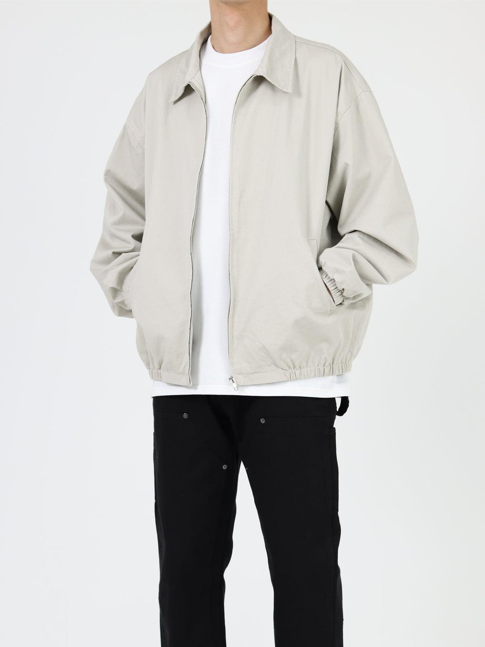 Spring and Summer Thin Retro Zipper Jacket