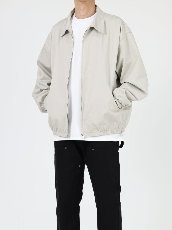 Spring and Summer Thin Retro Zipper Jacket