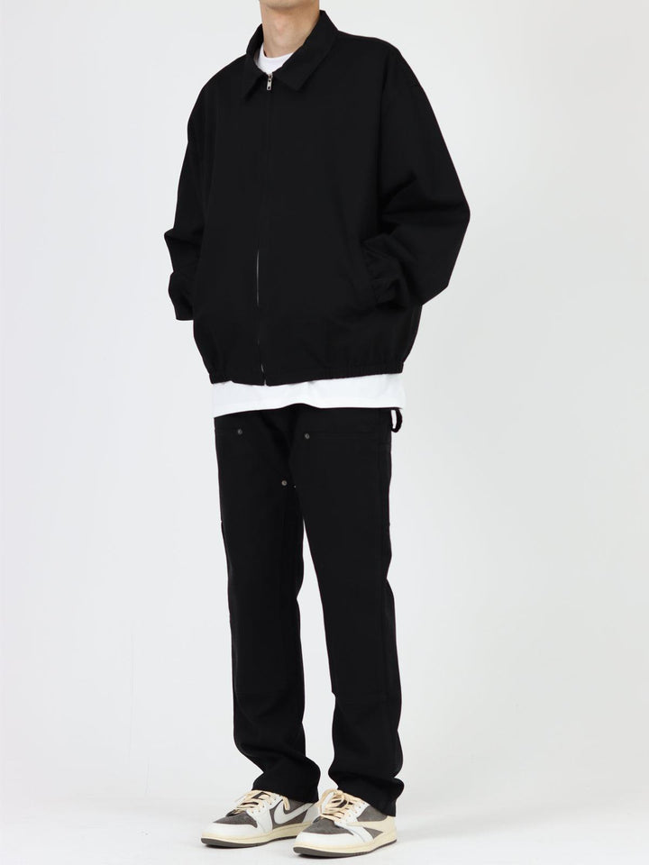 Spring and Summer Thin Retro Zipper Jacket