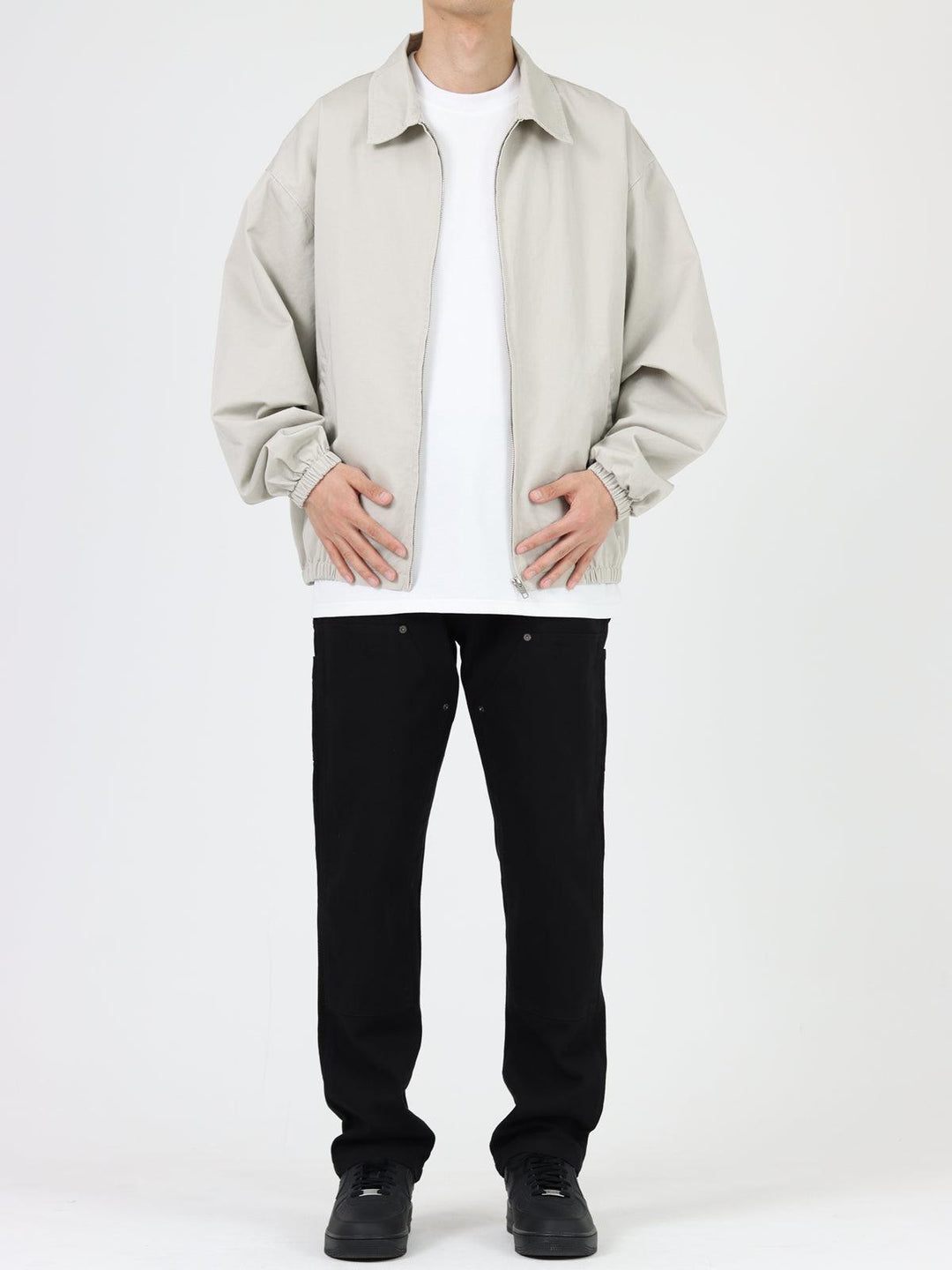 Spring and Summer Thin Retro Zipper Jacket