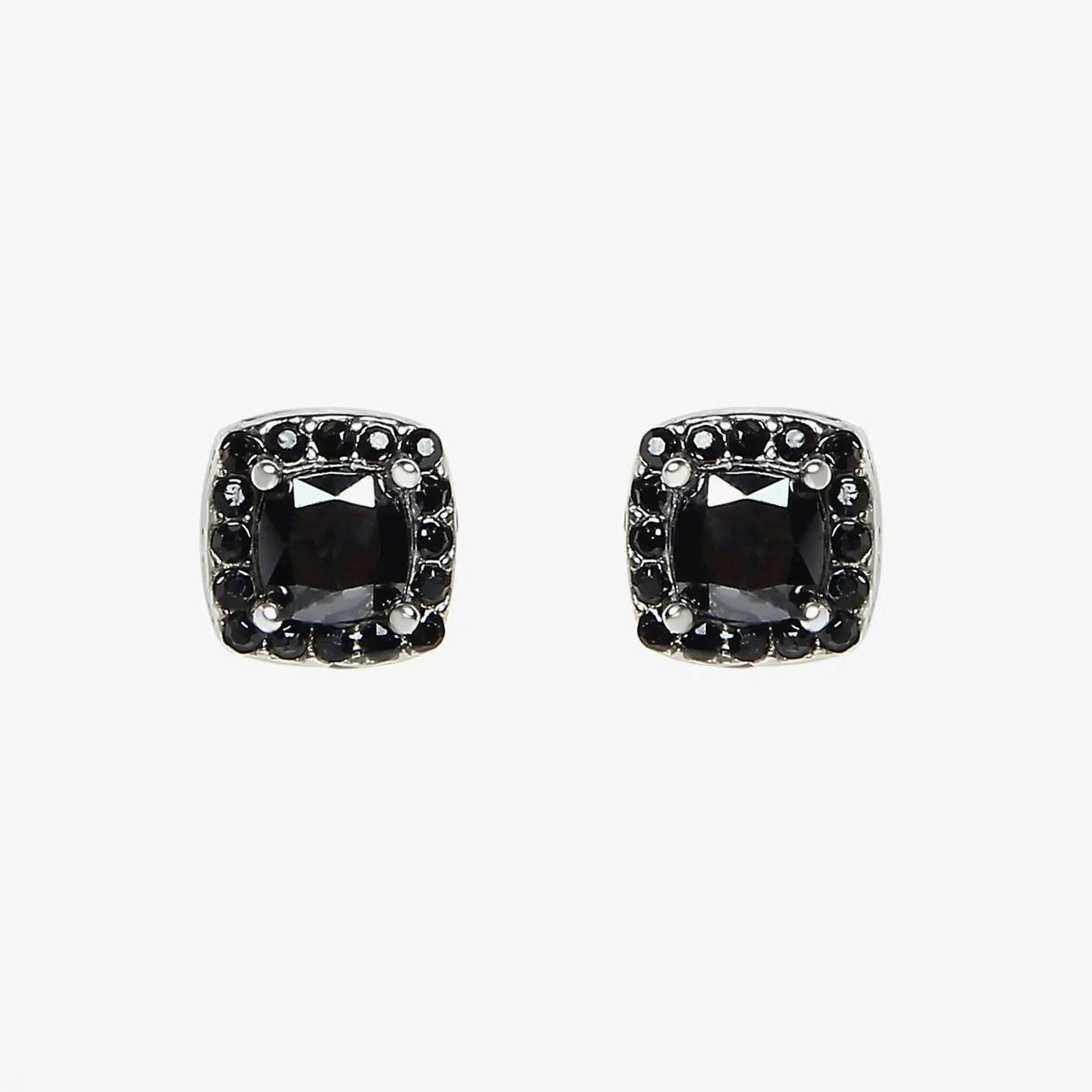 Square Crystal Stud Earrings