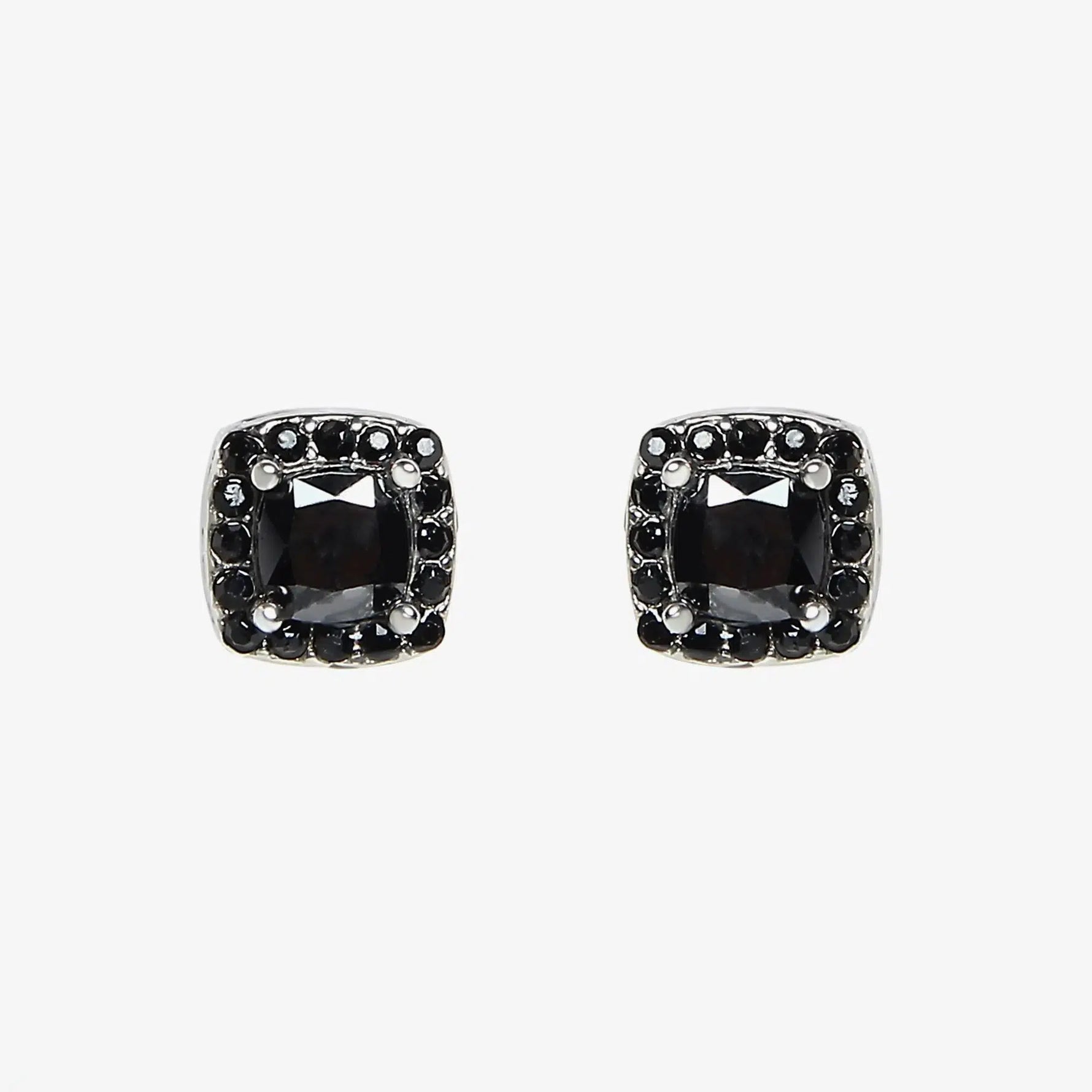 Square Crystal Stud Earrings