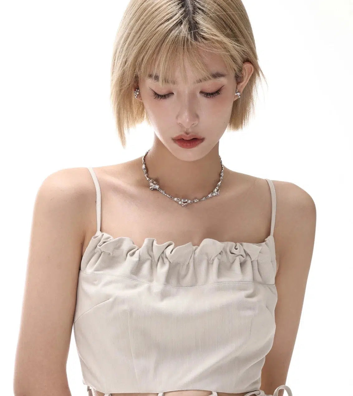 Square Pearl Necklace