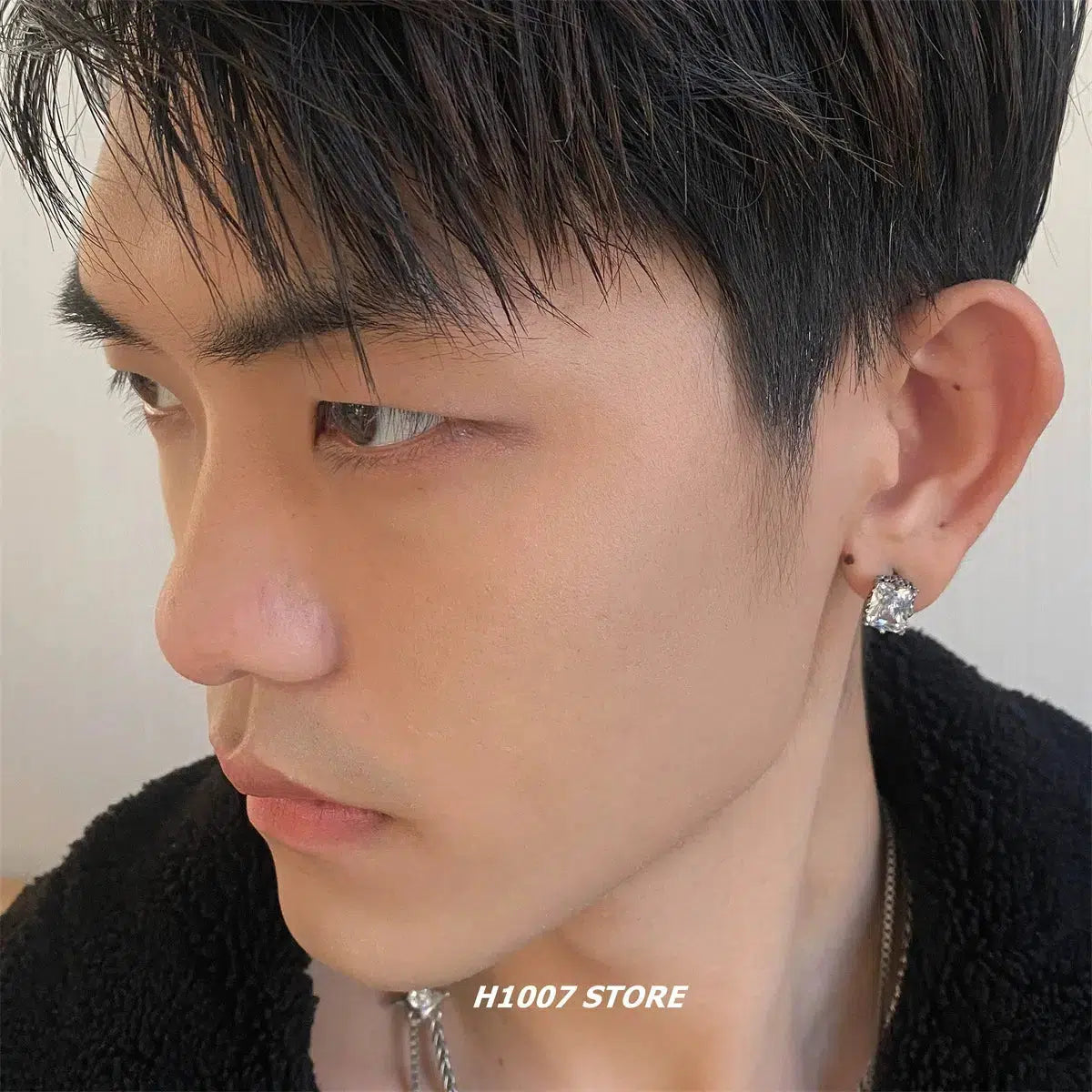 Square Zircon Earrings