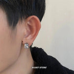 Square Zircon Earrings