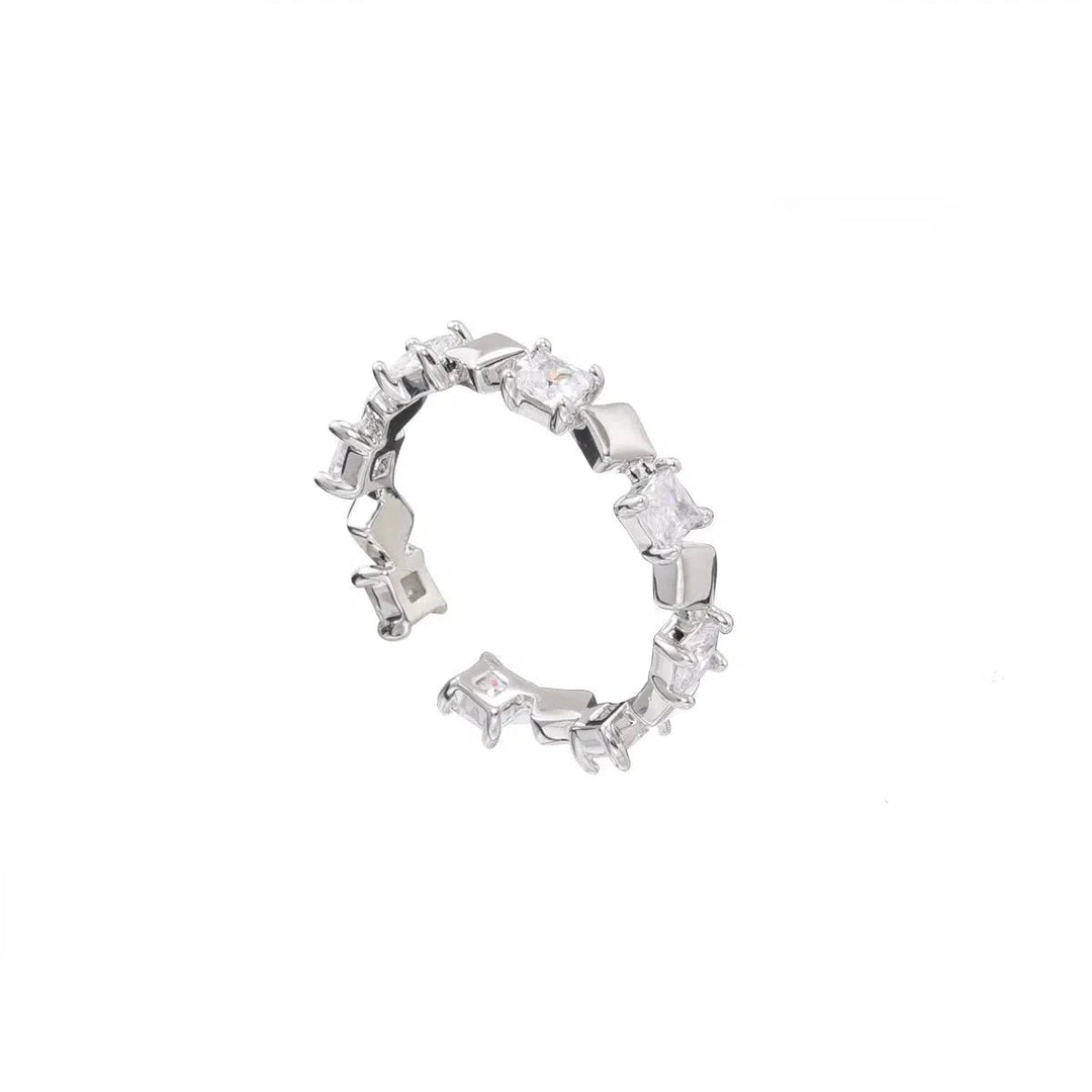 Square Zircon Ring