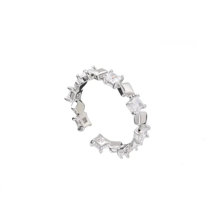 Square Zircon Ring