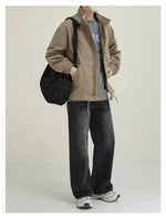 Stand Collar Bomber Jacket