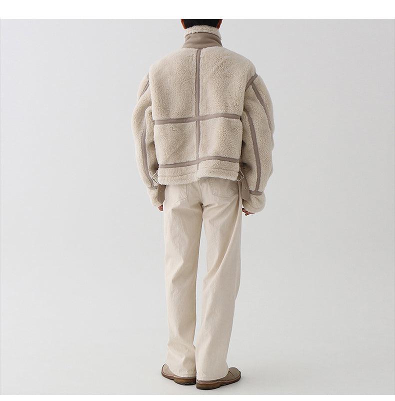 Stand Collar Fleece Jacket