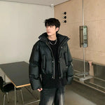 Stand Collar Padded Cotton Down Jacket