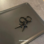 Star Cross Pendant Earrings