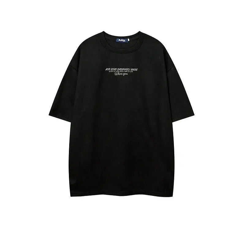 Star Pattern Graphic T-shirt