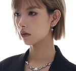 Star Pendant Ear Clips