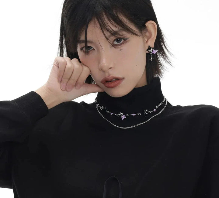 Star Pendant Earrings