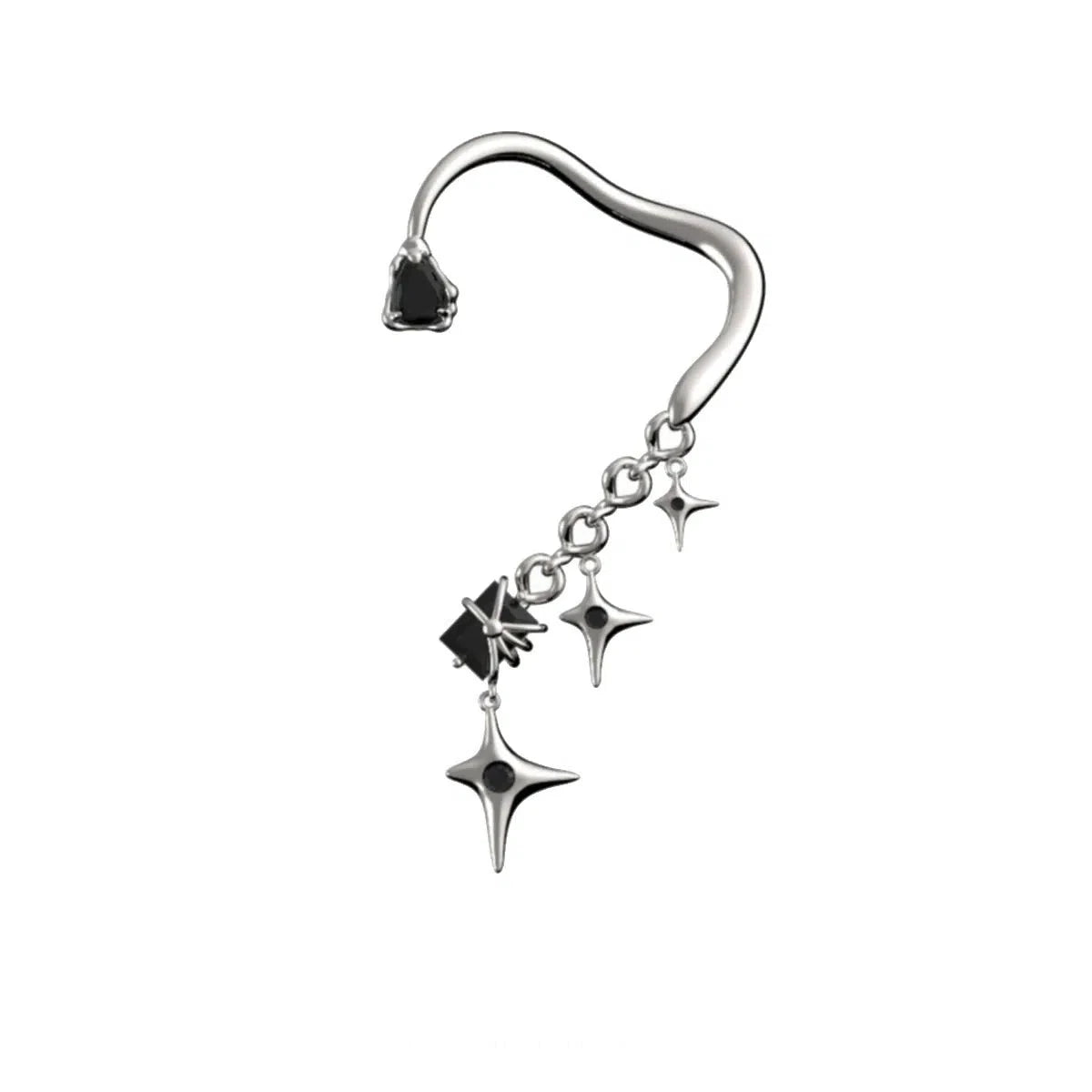 Star Pendant Earrings